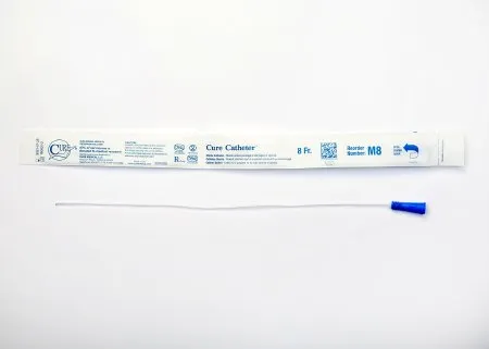 Convatec - M8 - Catheter Male Uncoated Single-Use 16" Straight Tip 8FR 30-bx 10 bx-cs -Continental US Only-