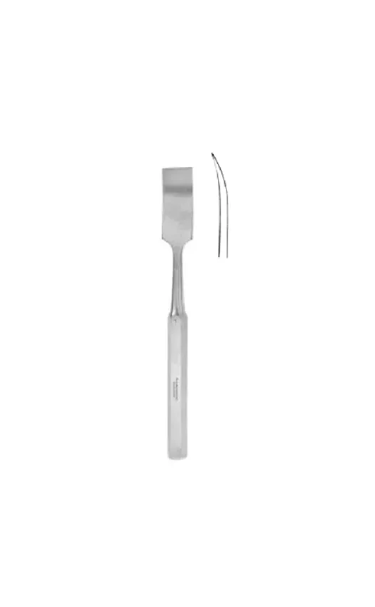 Integra Lifesciences - Miltex - 27-444C - Osteotome Miltex Hibbs 16 Mm Curved Blade Or Grade Stainless Steel Nonsterile 9 Inch Length
