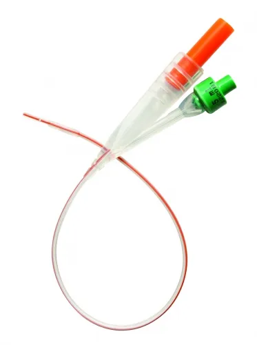 Coloplast - Cysto-Care Folysil - AA6408 - Cysto care Folysil 2 way Open Tip Indwelling Catheter 8fr, 12", 3cc Balloon Capacity