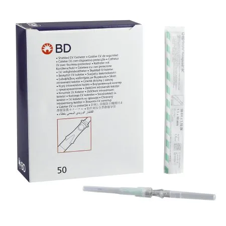 BD Becton Dickinson - Insyte Autoguard BC - From: 382544 To: 382644 -  Peripheral IV Catheter  18 Gauge 1.16 Inch Button Retracting Safety Needle