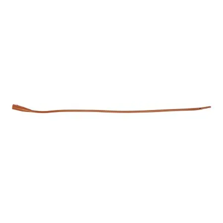 Bard Rochester - Bardia - 802514 - Bard Urethral Catheter  Coude Olive Tip Red Rubber 14 Fr. 16 Inch