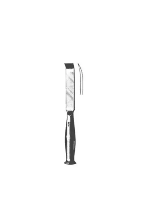 Integra Lifesciences - Miltex - 27-542 - Osteotome Miltex Smith-Petersen 1-1/4 Inch Width Curved Blade Or Grade German Stainless Steel Nonsterile 8 Inch Length