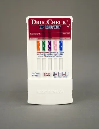 Express Diagnostics - DrugCheck Dip Drug Test - 30504 - Drugs Of Abuse Test Kit Drugcheck Dip Drug Test Amp, Coc, Mamp/met, Opi, Oxy, Thc 25 Tests Clia Non-waived