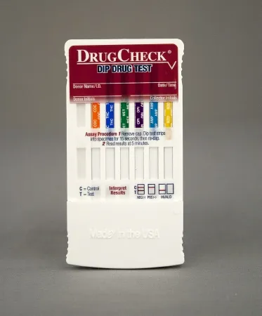 Express Diagnostics - DrugCheck Dip Drug Test - 30600 - Drugs Of Abuse Test Kit Drugcheck Dip Drug Test Amp, Bzo, Coc, Mamp/met, Opi, Thc 25 Tests Clia Non-waived