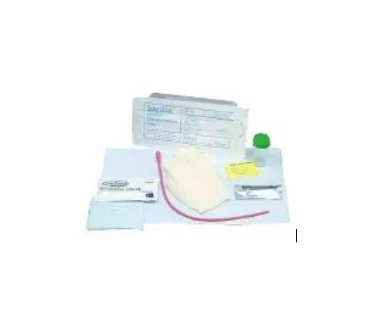 Bard Rochester - Bardia - 802214 - Bard Intermittent Catheter Tray  Round Hollow Tip 14 Fr. Without Balloon Vinyl