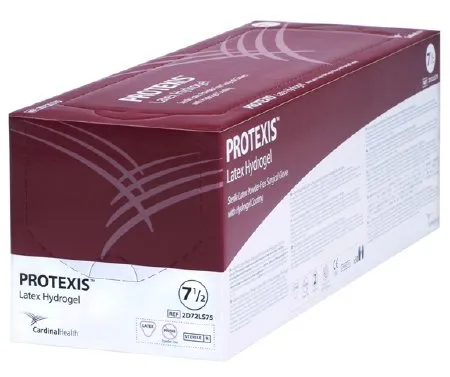 Cardinal - Protexis Latex Hydrogel - 2D72LS60 - Surgical Glove Protexis Latex Hydrogel Size 6 Sterile Latex Standard Cuff Length Smooth Translucent Yellow Not Chemo Approved