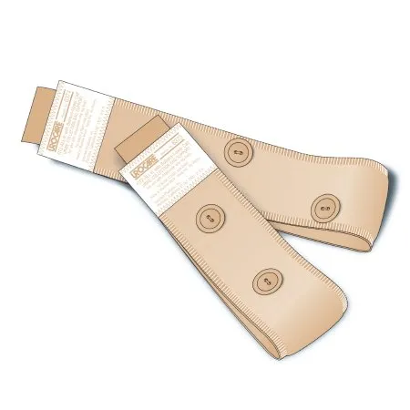 Urocare - Fitz-All - 6380 - Products Fitz All Fabric Leg Straps with Buttons Fitz All Upper Fits Up to 24 Inch  Lower Fits Up to 18 Inch  NonSterile