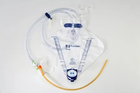 Cardinal - Dover - PP18ULD - Indwelling Catheter Tray Dover Foley 18 Fr. 5 cc Balloon Latex