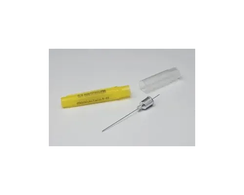 Cardinal Health - From: 8881401031 To: 8881401171 - Metal Hub Dental Needle, 27G Short, 1" (26mm), Yellow, Sterile, 100/bx, 10 bx/cs (108 cs/plt) (Continental US Only)