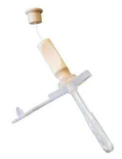 Applied Medical Technology - MiniONE - From: M1-1-1415 To: M1-2-1812 - Applied Medical Tech  Mini ONE Capsule Non Balloon Button Kit, 18 French x 1.2 cm Length Stoma, Low Profile, Pull away Tether, Deployed Bolster