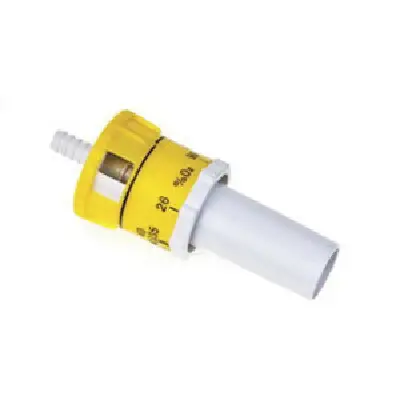 Teleflex - 384-26 - Concha Adjustable Oxygen Diluter, 26% to 90% Adjustable