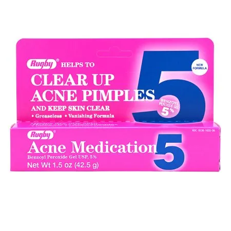 Major Pharmaceuticals - Rugby - 00536105556 - Acne Treatment Rugby 1.5 oz. Cream