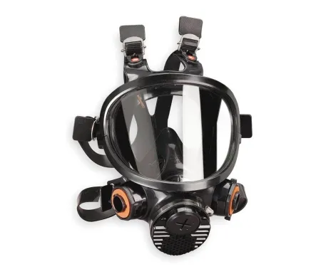 Grainger - 3M 7800 - 2AD49 - 3m 7800 Reusable Respirator Industrial N95 Full Face Adjustable Head Strap Large Black