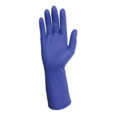 SVS Dba S2S Global - PremierPro Extended Cuff - 5092 - Exam Glove Premierpro Extended Cuff Small Nonsterile Nitrile Extended Cuff Length Textured Fingertips Blue Chemo Tested