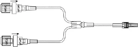 Icu Medical - SF1208 - IV Extension Set Mini Bore 4 Inch Tubing