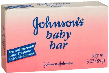 J&J - Johnson's - 08137003262 - Baby Soap Johnson's Bar 3 oz. Individually Wrapped Scented