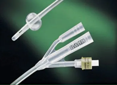 Bard - Lubri-Sil I.C. - 73020SI - Foley Catheter Lubri-sil I.c. 3-way Standard Tip 30 Cc Balloon 20 Fr. Antimicrobial Hydrogel Coated Silicone