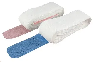 Electro Medical - 140XL - Labor Transducer Belt 50 L X 1-1/2 W Inch, Extra Long, White, Soft Jersey Plush Woven, Fetal, Stretch, With Pink, Blue Velcro Fastener