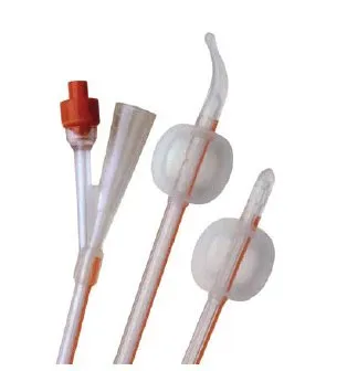 Coloplast - Cysto-Care Folysil - AA6C22 - Cysto care Folysil 2 way Silicone Indwelling Catheter 22fr 16", 30cc Balloon Capacity, 100% Silicone, Latex free