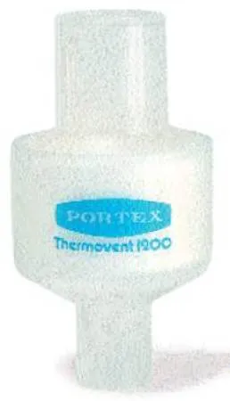 Smiths Medical Asd - Portex - 100/582/000 - Thermovent 1200 Sterile Heat and Exchanging Filter, Connections: 15  mm x 22  mm on patient end, 15 mm on Circuit End, High efficiency HME paper elements