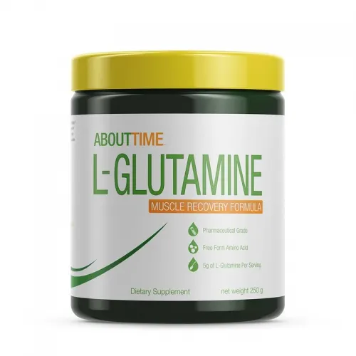 About Time Nutrition - From: 8-37654-88978-7 To: 8-37654-88982-4 - Glutamine RAW 50  Servings