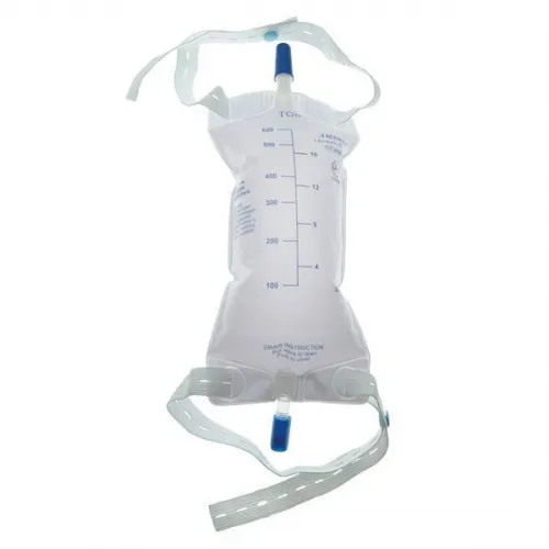 Amsino - Amsure - From: LBE306N To: LBE309N - AMSure   Leg Bag with Extension Tube, Push Pull Drain Port, Anti Reflux, Sterile Fluid Pathway, Individually Packaged, Latex Free (LF)