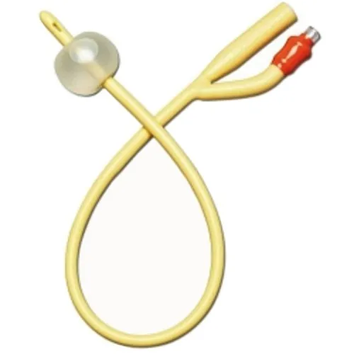 Amsino - AMSure - AS42030 - International   2 Way Silicone Coated Latex Foley Catheter 30 Fr 30 cc, Reinforced Tip, Sterile.