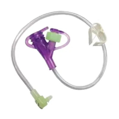 Applied Medical Tech - MiniONE - 8-1255-H - Mini ONE Hybrid Continuous Feeding Set 12" Purple Enfit Adapter, DEHP free.