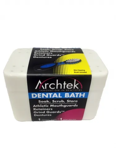 Archtek Dental - 827 - Diameter Cosmetic Style Case with Mirror 12 Pack Asst Lid/ Base & Lid/ Base