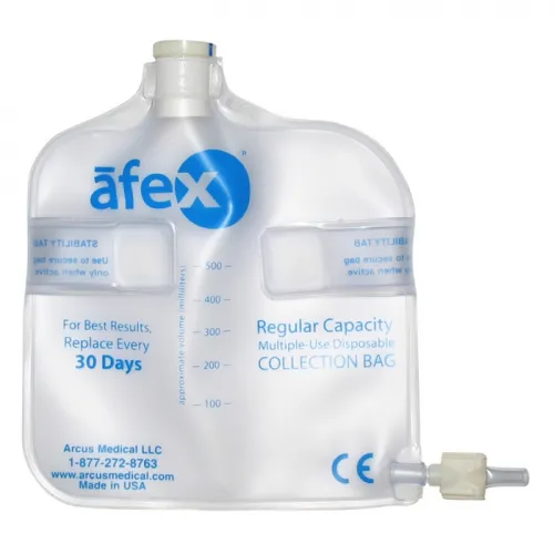 Arcus Medical - Afex - A400-B -   Collection Bag, Direct Connect, 500ml, Standard, Non Vented.