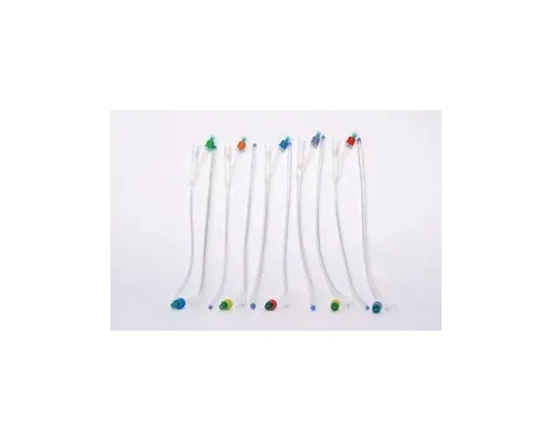 Amsino - AS42016S - Foley Catheter, 100% Silicone, 16FR x 30cc Balloon, Two-Way, Sterile, Latex Free (LF), 10/bx