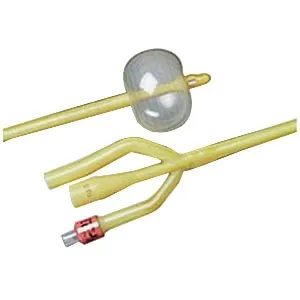 Bard Rochester - Bardex Lubricath - 0119L16 - Bard Home Health Div  Lubricath Continuous Irrigation 3 Way Foley Catheter 16 fr 5 cc, Lubricated, Sterile
