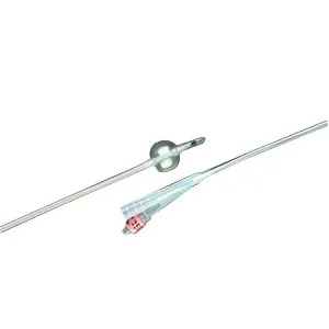Bard Rochester - Lubri-Sil I.C. - 1768SI20 - Bard Home Health Div Lubri Sil I.C. Lubri Sil Infection Control 2 Way 100% Silicone Foley Catheter 20 fr 30 cc, Siver Hydrogel Coated, Sterile