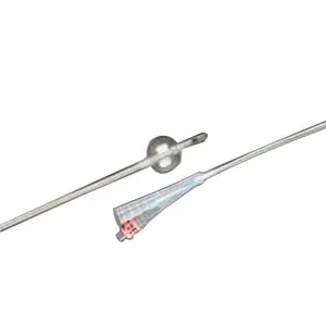 Bard Rochester - Lubri-Sil I.C. - 1768SI22 - Bard Home Health Div Lubri Sil I.C. Lubri Sil Infection Control 2 Way 100% Silicone Foley Catheter 22 fr 30 cc, Siver Hydrogel Coated, Sterile