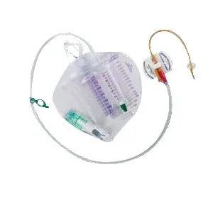 Bard Home Health Div - Surestep - 304914 - Surestep Advance Insertion Foley Tray Lubricath with Statlock Foley Stabilization Device, 14 fr Coude Latex Catheter, 350mL Urine Meter With 60" Drain Tube.