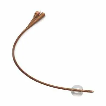 Bard Rochester - Bardex Lubricath - 01237522 - Bard Home Health Div   2 Way Foley Catheter 22 French, 75cc Ribbed Balloon, Hydrogel Coated Latex, Medium Round Tip, Two Staggered Drainage Eyes, Sterile.