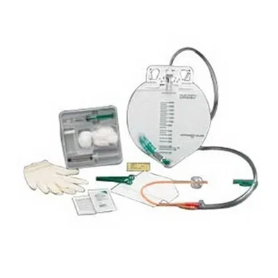 Bard Rochester - From: 900416A To: 900418A  Rochester   Lubri Sil I.C. Complete Care All Silicone Advance Foley Catheter Tray, 16 Fr 5 cc, Case