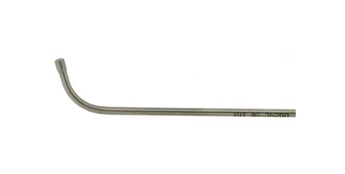 Br Surgical - Br46-35200 - Von Eicken (Killian) Suction Tube, 2.0mm, Short Curve, 5¾"