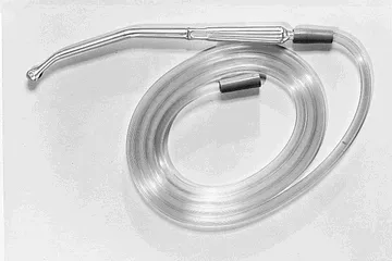 Busse Hospital Disp - 305 - Bulb Suction Tip, No Vent, 10 ft Non-Conductive Connecting Tube, 20/cs