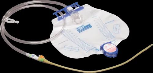 Cardinal Health - 6155- - Foley Catheter Tray with #6208 Drain Bag Latex, 16FR, Drain Bag, (Continental US Only)