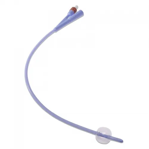Cardinal Health - From: 8887605282 To: 8887630163 - Dover 2 Way Silicone Foley Catheter 16 fr 16" L, 30 cc, Standard Rounded Tip, Uncoated, 100% Silicone, Latex free