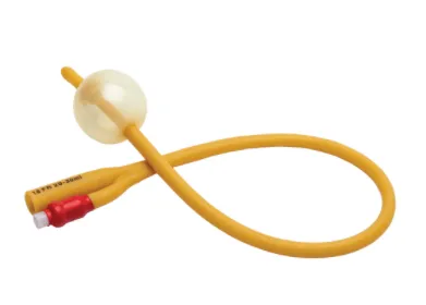 Cardinal Health - Dover - 403714 - Cardinal  Foley Catheter  2 Way Standard Tip 30 cc Balloon 14 Fr. Silicone Elastomer Coated Latex