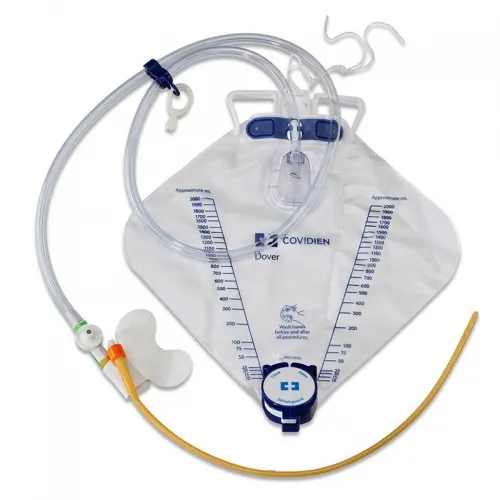 Cardinal Health - PP18ULD - Foley Catheter, 18FR, Luer Lock, Latex, (Continental US Only)