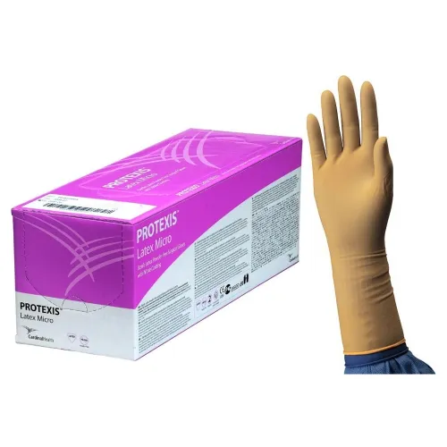Cardinal - Protexis - 2D72NT70X -  Latex Micro Surgical Glove  Latex Micro Size 7 Sterile Latex Standard Cuff Length Smooth Light Brown Not Chemo Approved