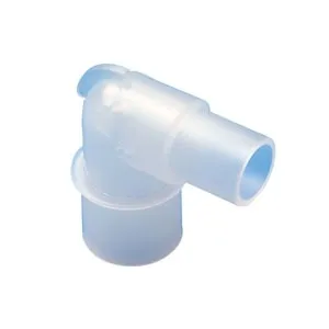 Vyaire Medical - AirLife - 5930-504 - AirLife Ventilator Elbow, Latex-free. No ports. 15 mm x O.D x 15 mm O.D.