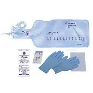Coloplast - 1008 - Self cath Unisex Closed System Intermittent Catheter With Insertion Supplies 8fr, 16'', Latex free