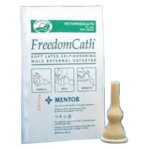 Coloplast - Freedom Cath - From: 8200 To: 8430 -  Male External Catheter  Self Adhesive Strip Latex Large