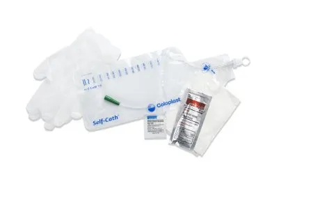 Coloplast - 2114 - Coloplast Self-cath Closed System Urinary Catheter, Soft, With Collection Bag, Unisex, 1100ml Capacity, 14fr Od, 16"