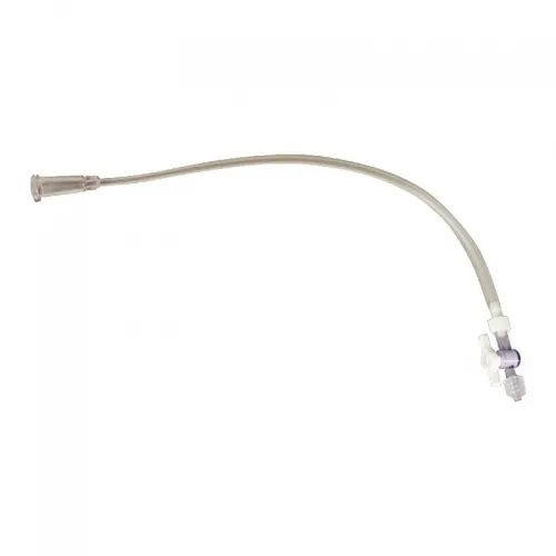 Cook Medical - G14230 - 14 fr, 30 cm long. Standard connecting tube. Male luer lock and drainage bag connector, one-way stopcock attached. Supplied sterile in peel-open packages. For 1 time use. #CTU14.0-30-ST