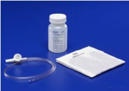 Covidien - From: 12142 To: 12182  ArgyleSuction Catheter Kit 14 fr with SafeTVac Valve, Two Latexfree Glove, 100mL Bottle of Sterile Saline